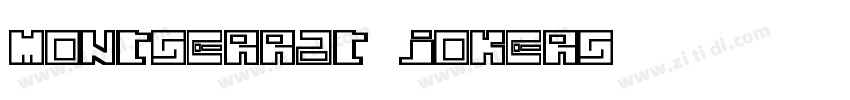 Montserrat jokers字体转换